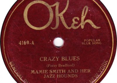 Mamie Smith And Her Jazz Hounds - Crazy Blues